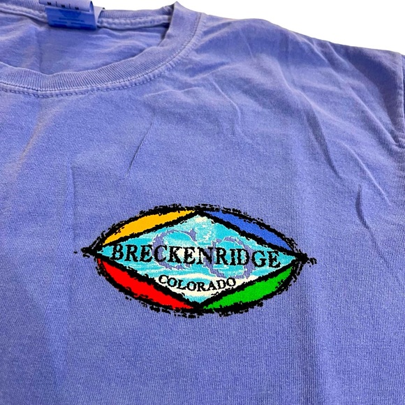 Breckenridge Long Sleeve T Shirt Multi Color Logo - Picture 6 of 16